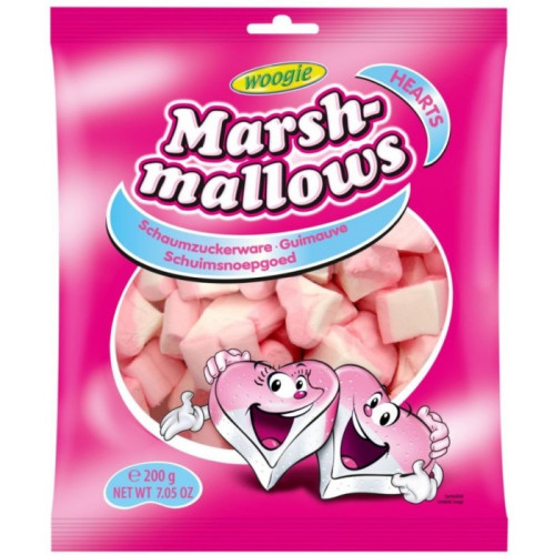 Маршмеллоу "Woogie" hearts, 200г