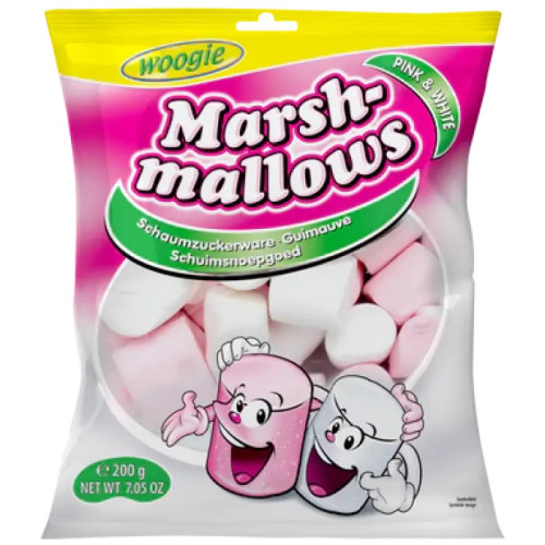 Маршмеллоу "Woogie" pink and white, 200г