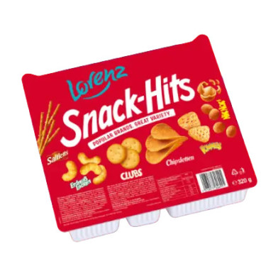 Снек Мікс "Lorenz" Snack Hits, 320г, Німеччина