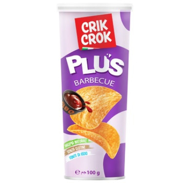 Чіпси "CRIK CROK" барбекю, 100г, Італія