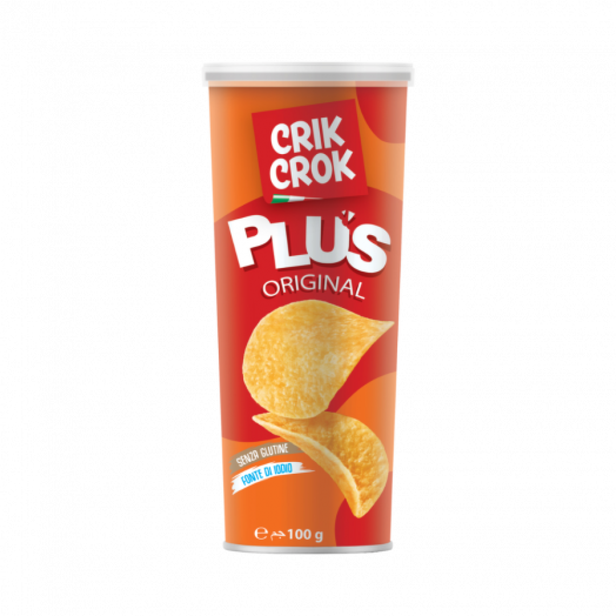 Чіпси "CRIK CROK" оригінал, 100г, Італія