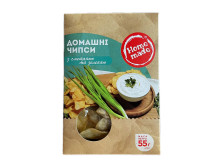 Чіпси "Home Made" з сметаною та зеленню, 55г, Україна