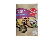 Чіпси "Home Made" з часником, 55г, Україна