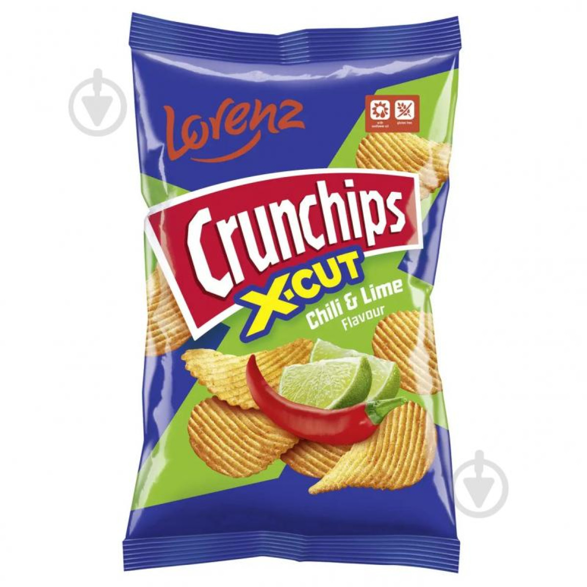 Чіпси "Lorenz" Chili&Lime, 75г, Німеччина