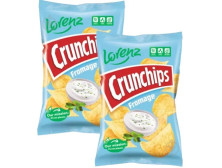 Чіпси "Lorenz""Crunchips" Сир та зелень, 140г