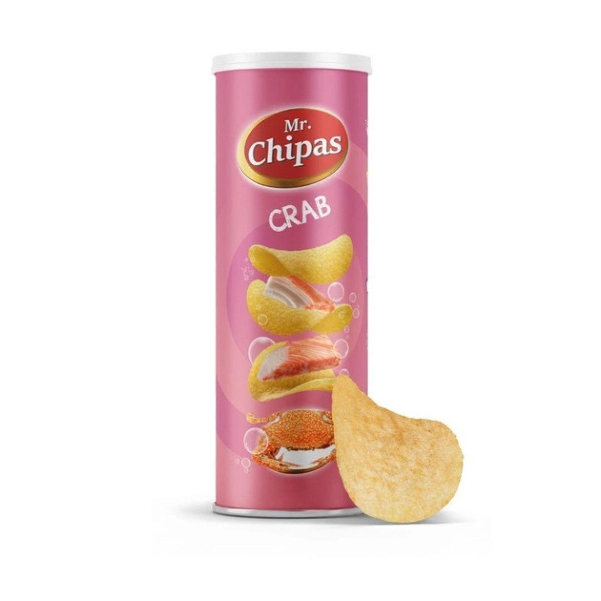 Чіпси "Mr.Chipas" краб, 160г, Латвія