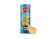 Чіпси "Mr.Chipas" сметана та цибуля, 160г