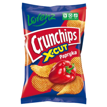 Чіпси "Lorenz" Crunchips паприка, 140г, Німеччина