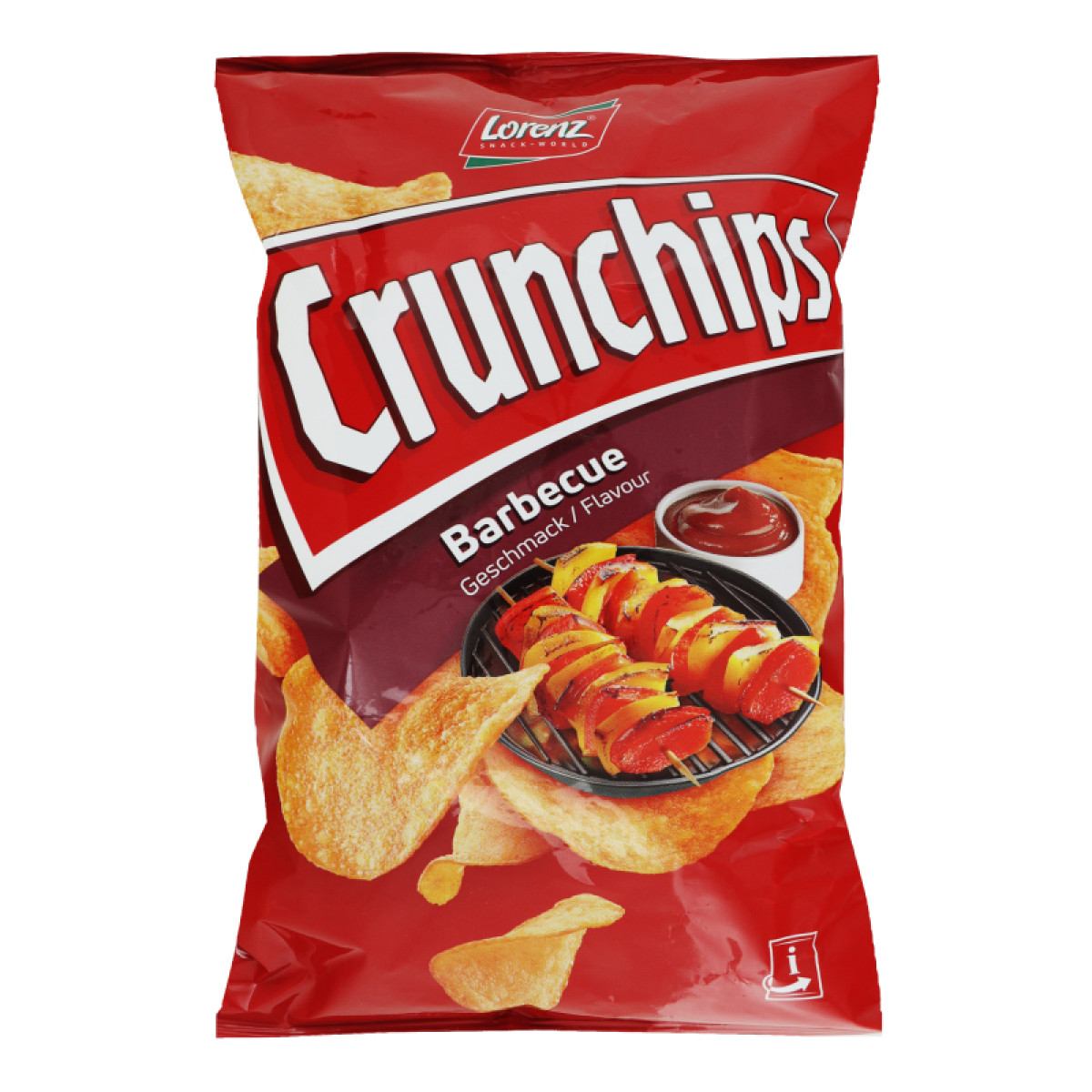 Чіпси "Lorenz" Crunchips см.барбекю 75г, Німеччина