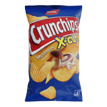 Чіпси "Lorenz" Crunchips см.грибів, 75г, Німеччина