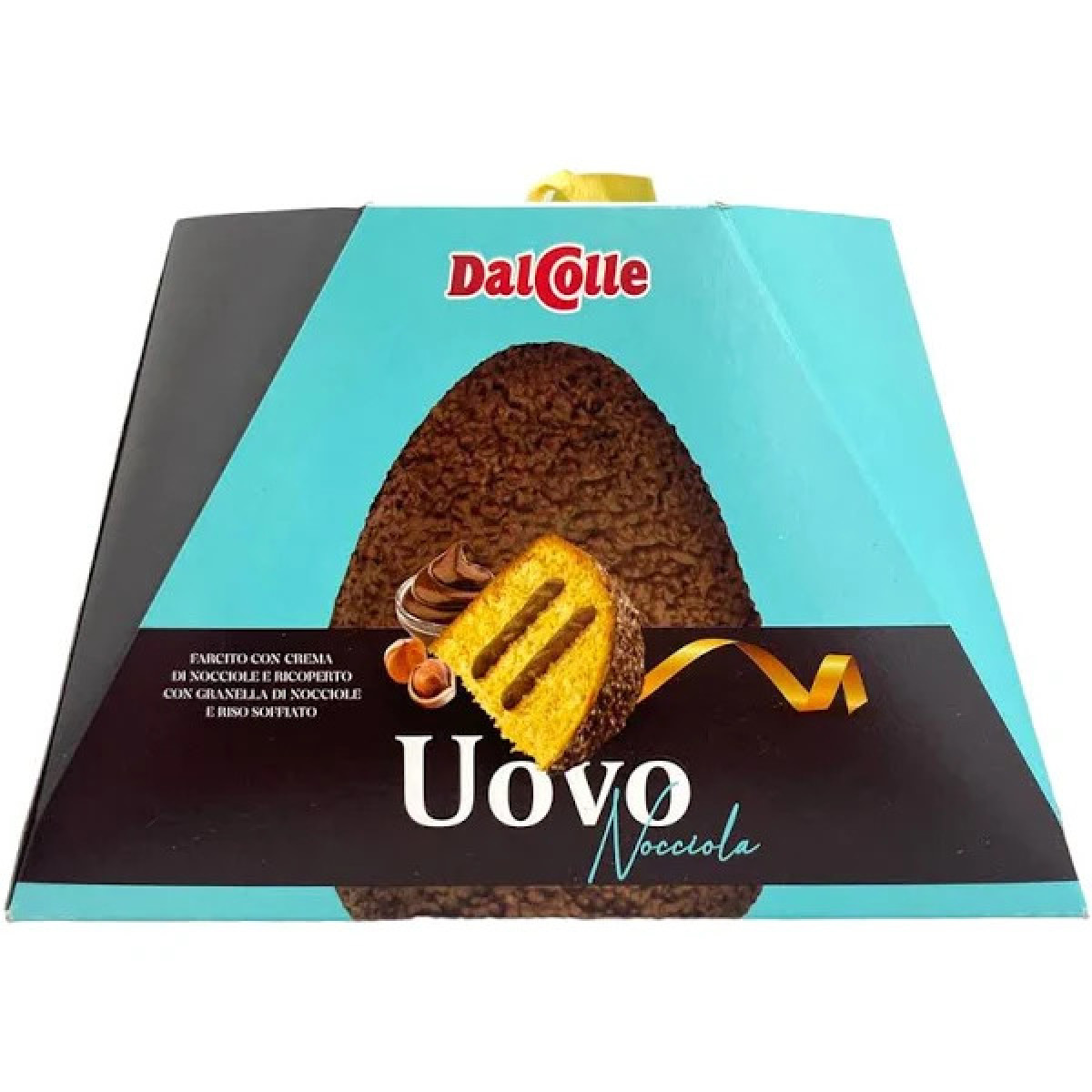 Панетон "Dalcolle" UOVA з шокол.-горіх. кремом, 750г, Італія