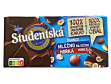 Шоколад "Studentska" Молочно-чорний, 170г