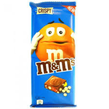 Шоколад "M&Ms" Crispy, 150г, Англія