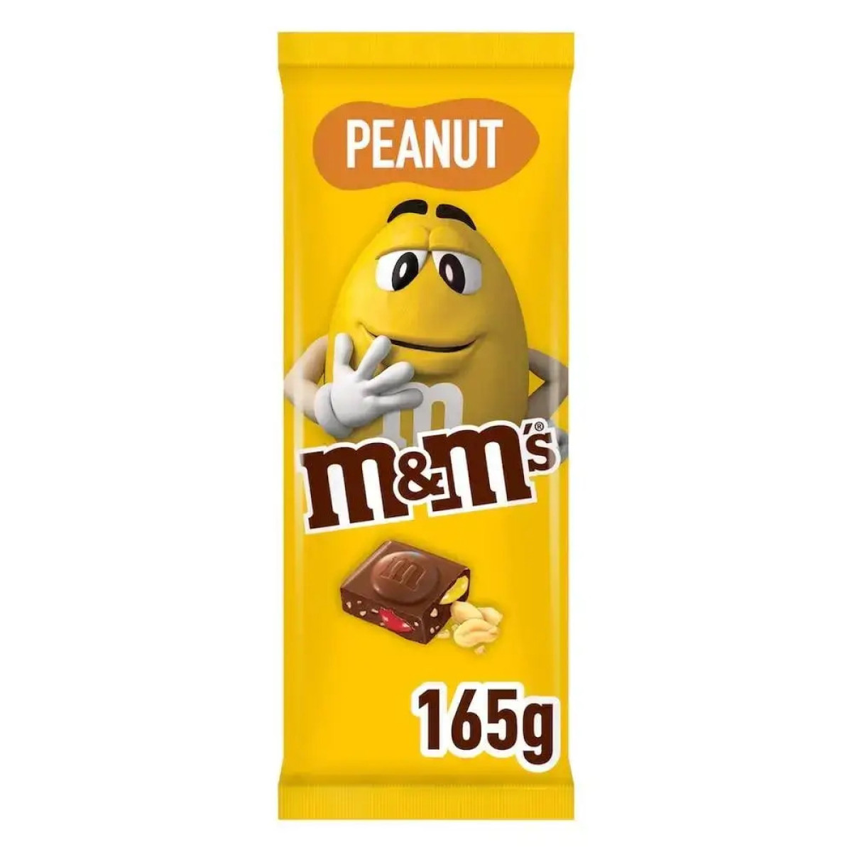 Шоколад "M&Ms" Peanut, 165г, Англія