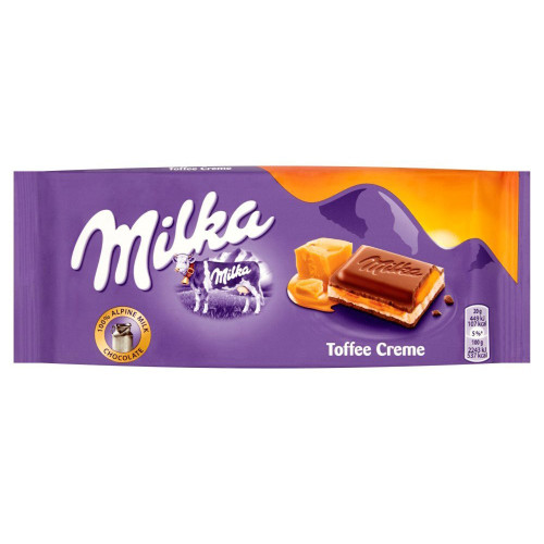 Шоколад "Milka" Toffe Creme, 100г