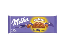 Шоколад "Milka" bubbly caramel, 250g, Швейцарія
