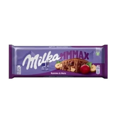 Шоколад "Milka" Raisins&Hazelnuts, 270г, Швейцарія