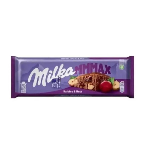 Шоколад "Milka" Raisins&Hazelnuts, 270г