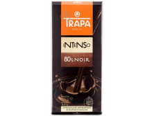 Шоколад "TRAPA" INTENSO чорний 80%, 175 г