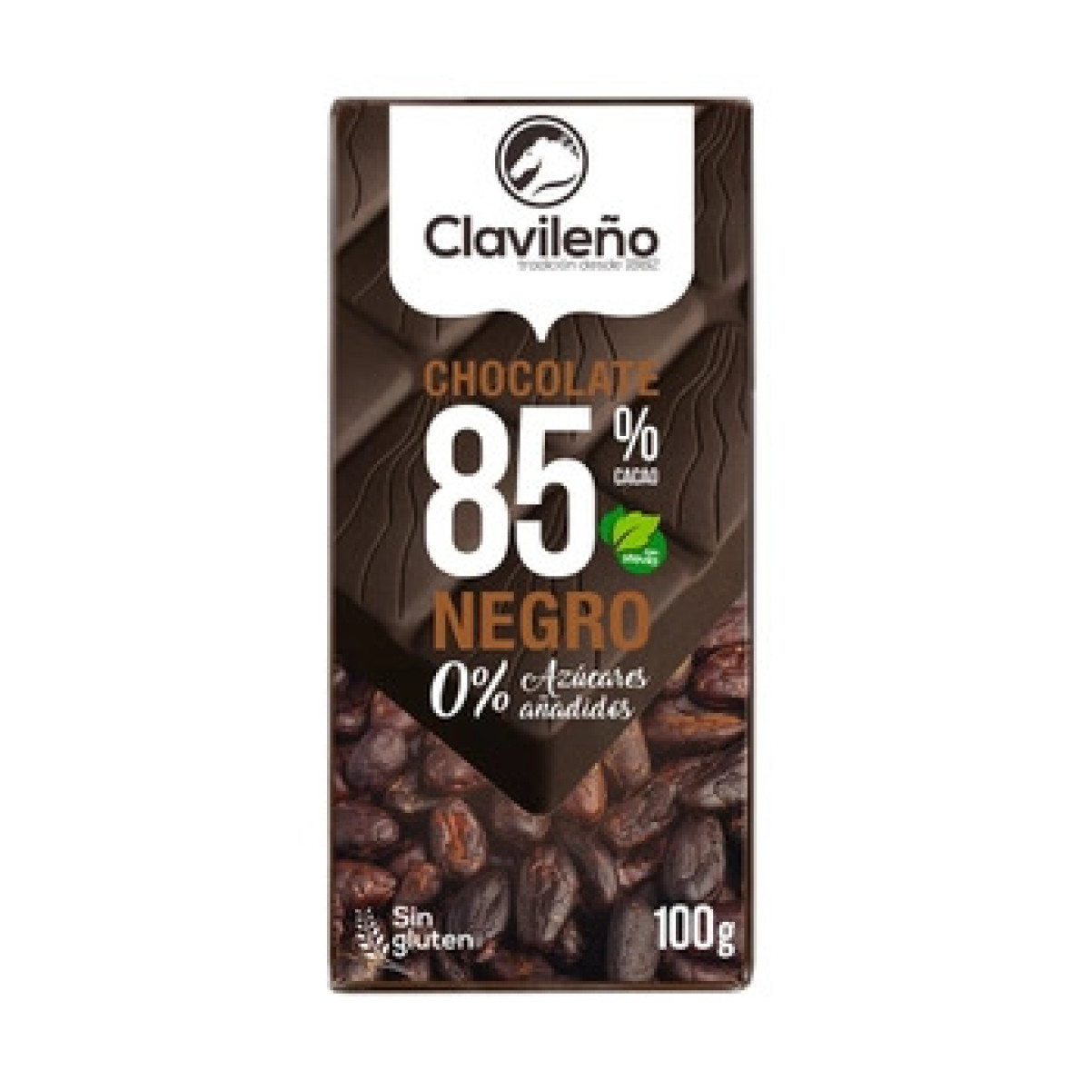 Шоколад "Clavileno" 85% какао ,100г, Іспанія