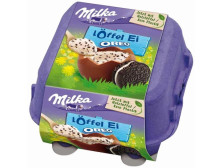 Шоколадні яйця "Milka" з орео, 128г, Швейцарія