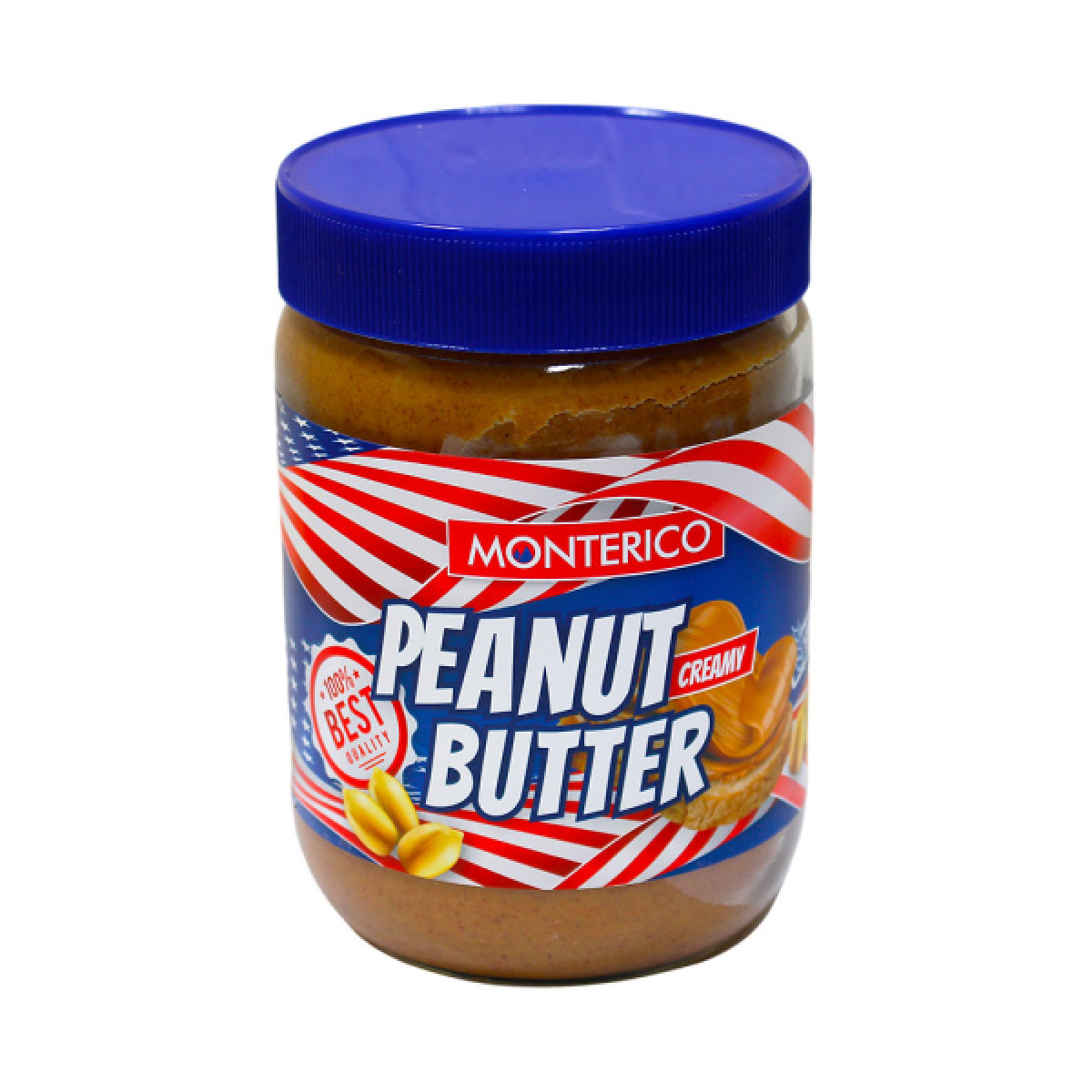 Арахісова паста "Monterico" Crema, 500г, Іспанія