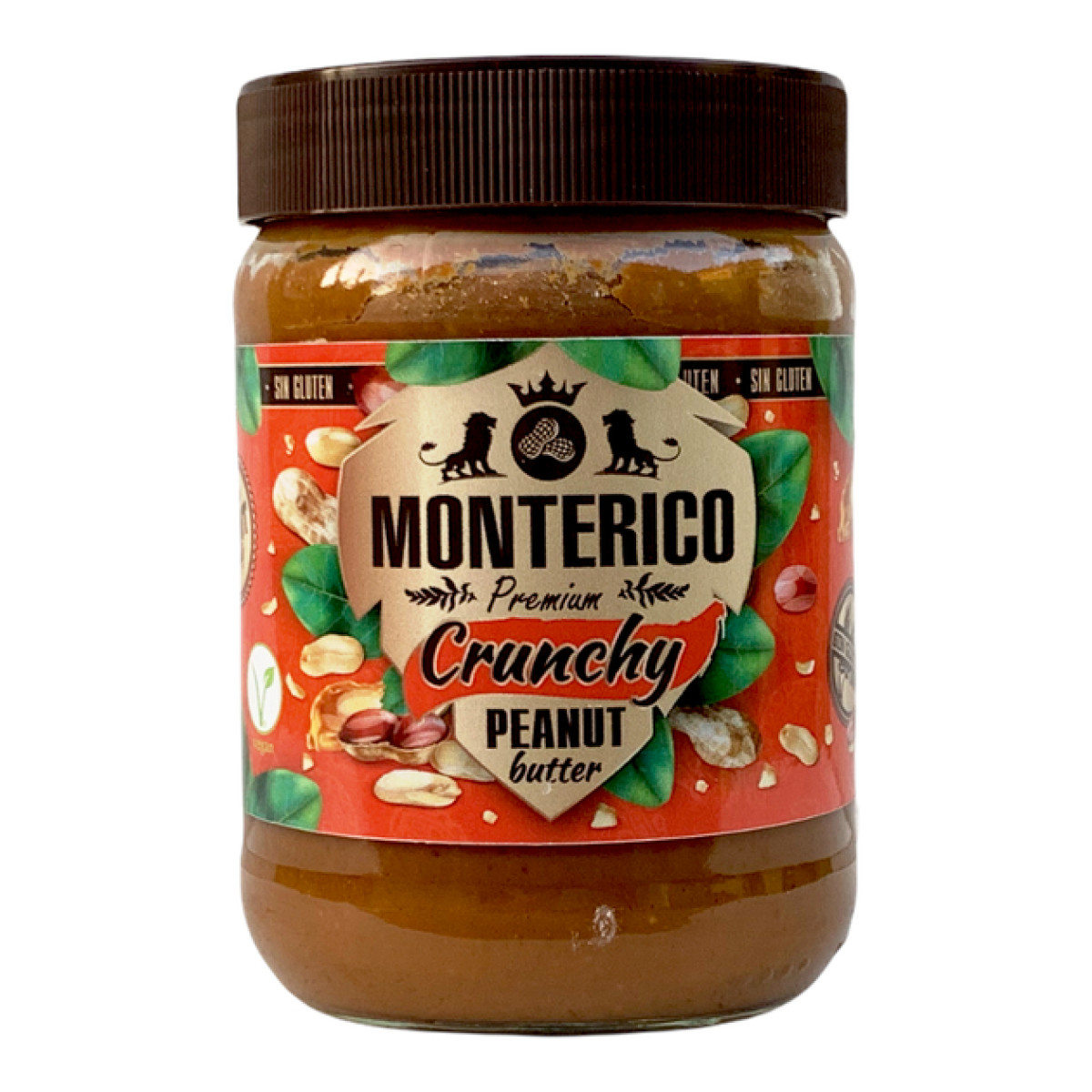 Арахісова паста "Monterico" Crunchy, 500г, Іспанія