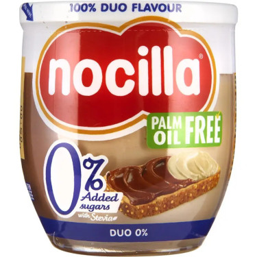 Шоколадна паста "Nocilla" Duo без цукру, 190г, Іспанія