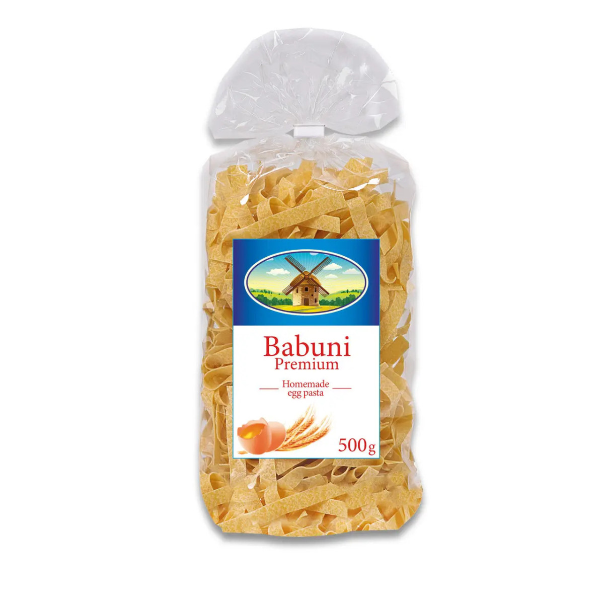 Макарони "Babuni Premium" локшина 10, 500г, Україна