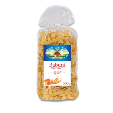 Макарони "Babuni Premium" локшина 10, 500г, Україна