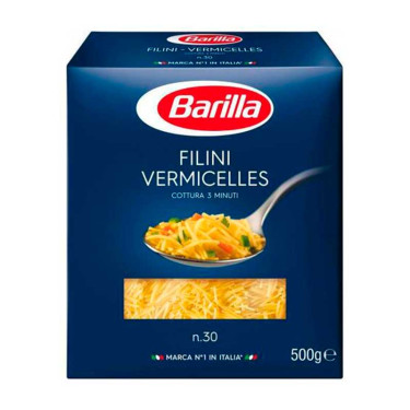 Макарони "Barilla" 30 Filni Vermicelles, 500г, Італія
