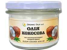 Олія "Organic Oils"Кокосова, 200мл, Україна