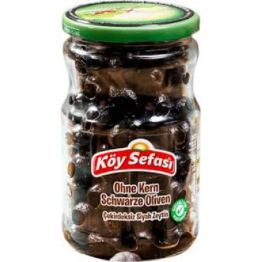 Оливки "Koy Sefasi" темні без кісточок, 700г, Туреччина