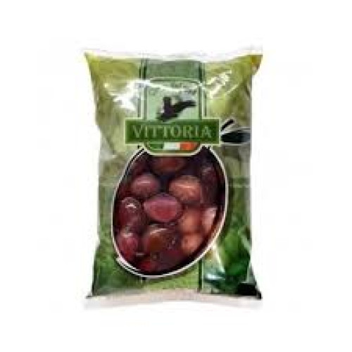 Оливки "Vittoria", Giganti Nere in Salamoia чорні, 850 г