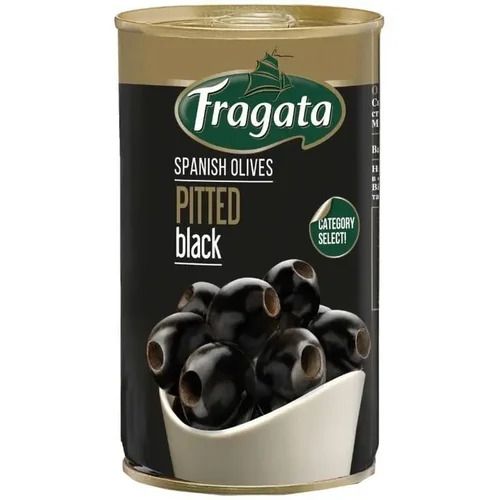 Оливки "Fragata" чорні без кісточки, 280г