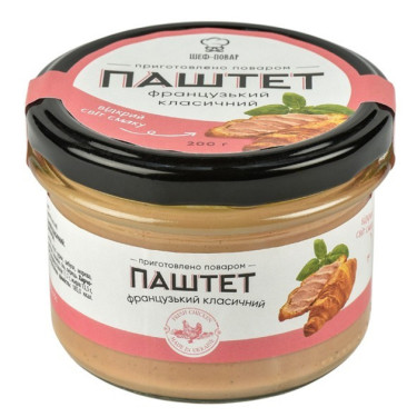 Паштет "Шеф-Повар" курчий з апельсином, 100г, Україна
