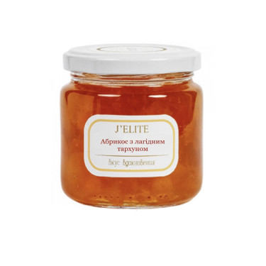 Джем "J'elite" Абрикос з лагідним тархуном, 220г, Україна