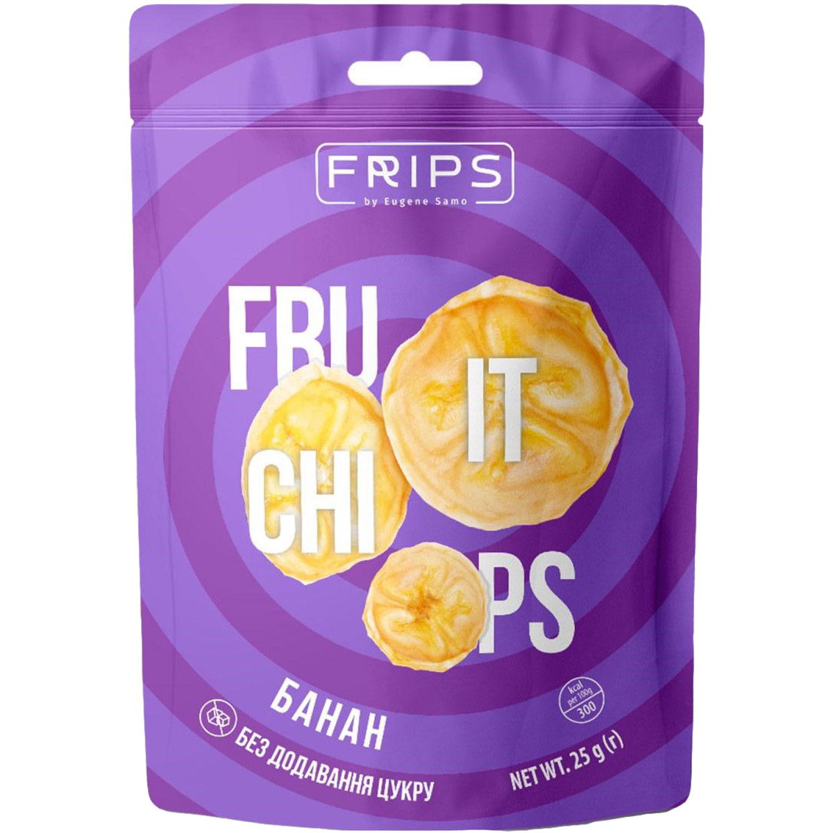 Чіпси "Frips" Банан, 25г, Україна