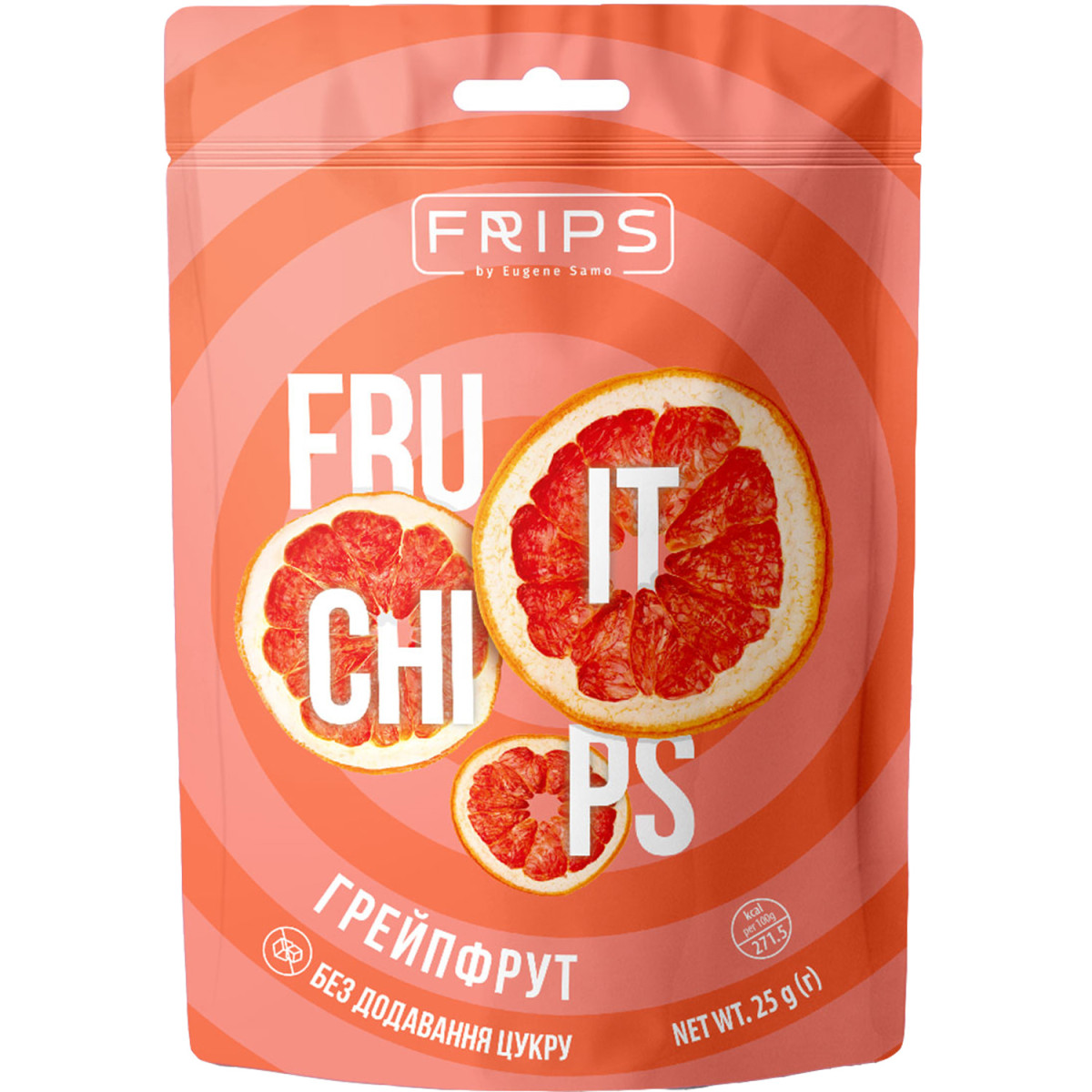 Чіпси "Frips" Грейпфрута, 25г, Україна