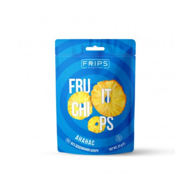 Чіпси "Frips" з ананасом, 25г, Україна