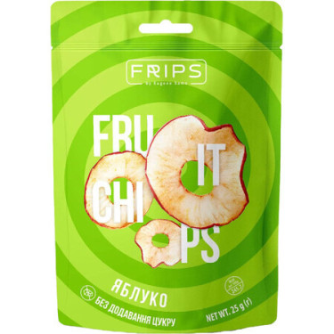 Чіпси "Frips" з яблуком, 25г, Україна