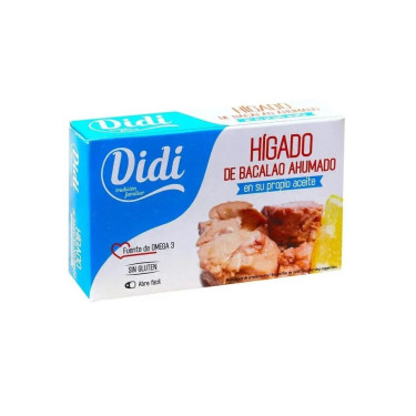 Печінь тріски "Didi" Higado, 100 г, Іспанія