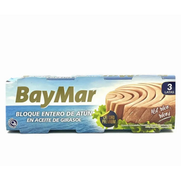 Тунець "BayMar" в соняшниковій олії, 3*80г, Іспанія