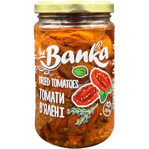 Томати в'ялені "The Banka" в оліїі, 280г