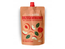Мус "Owolovo" яблучно-персиковий, 200г