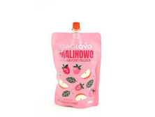 Мус "Owolovo" яблучно-полуничний, 200г, Польща