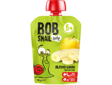 Пюре фруктове "Bob Snail" Яблуко-банан , 90г