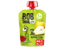 Пюре фруктове "Bob Snail" Яблуко-Груша, 90г