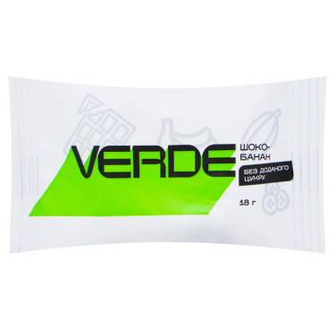 Цукерки "Verde" Банан, 19г, Україна