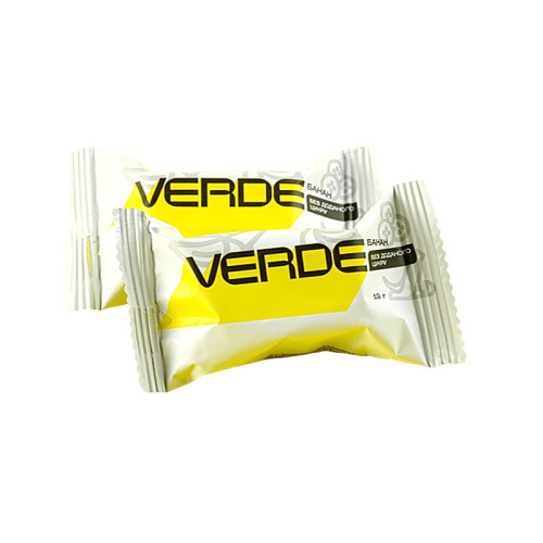 Цукерки "Verde" з бананом та чорним шоколадом, 18г